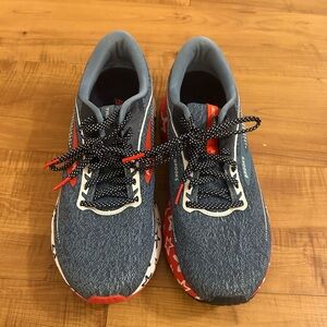 Brooks Trace 2 Road Running Shoes Red/White/Blue, USA